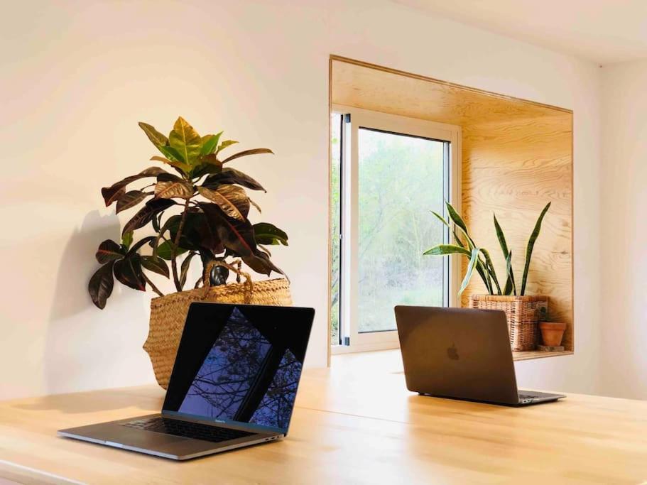 Eco Tiny Home & Office For Digital Nomads Vallmoll Esterno foto